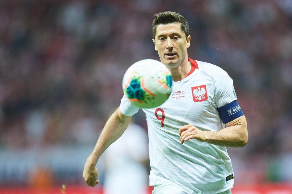 Robert Lewandowski Poland striker